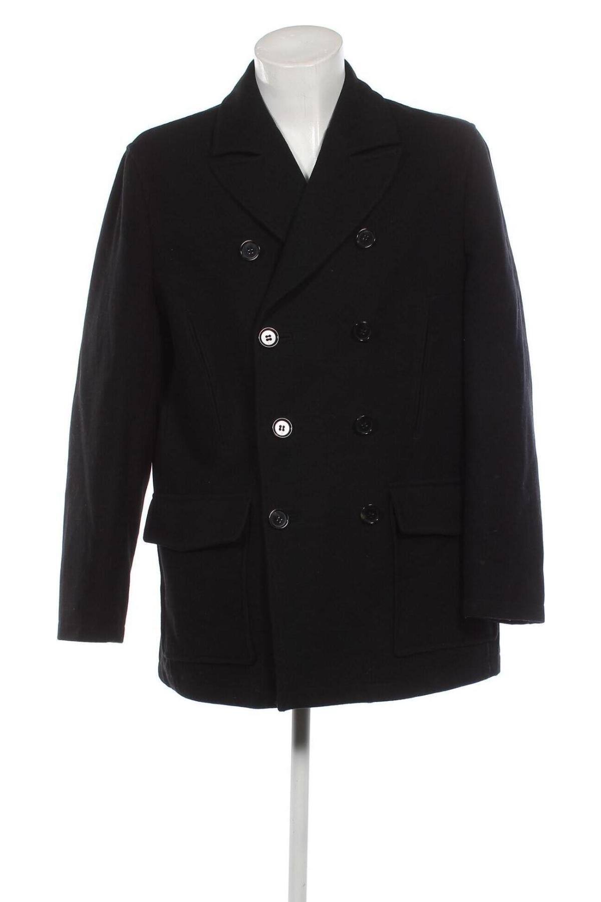 Мъжко палто Barutti, Размер XXL, Цвят Черен, Цена 32,64 лв.