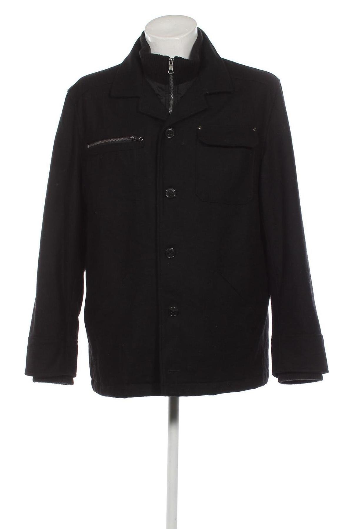 Palton de bărbați Biaggini, Mărime XL, Culoare Negru, Preț 179,50 Lei