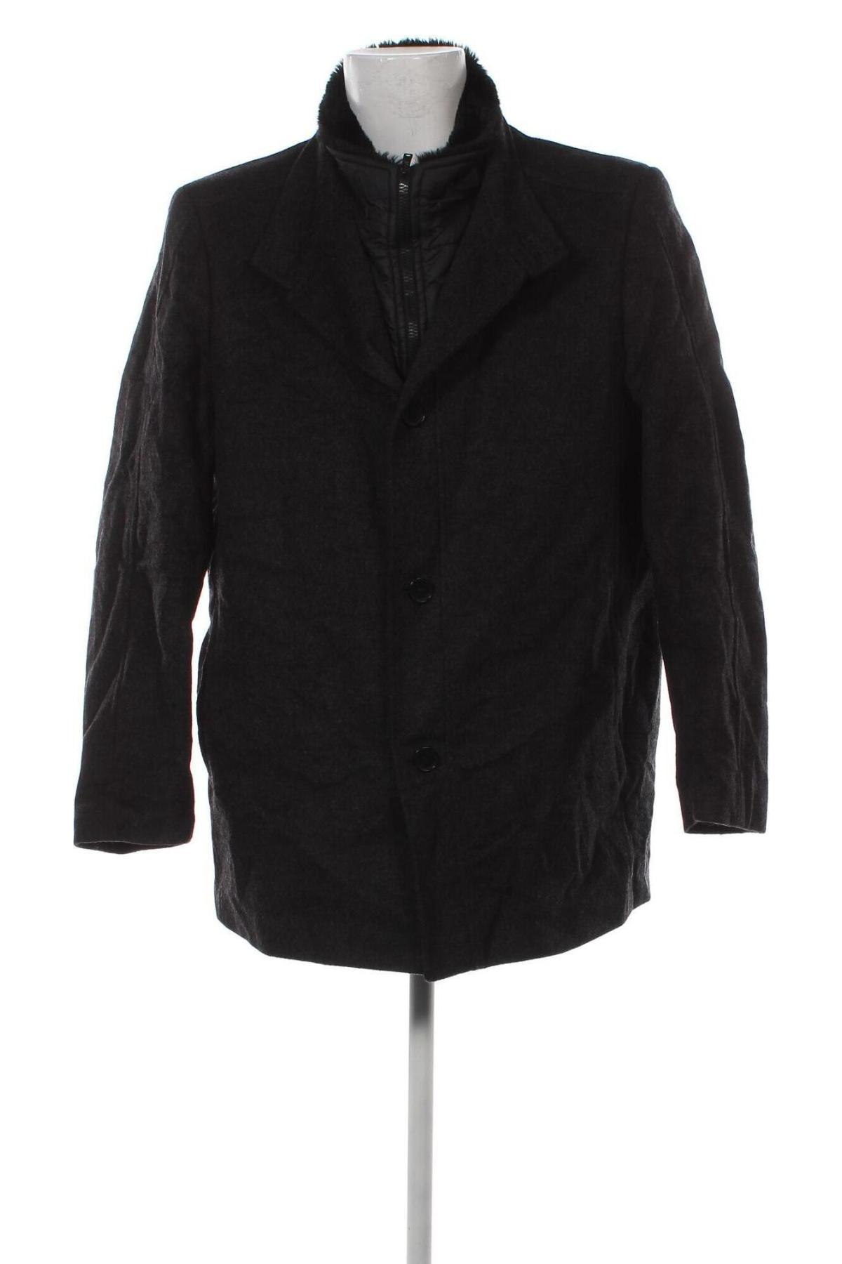 Мъжко палто Cinque, Размер L, Цвят Черен, Цена 57,12 лв.