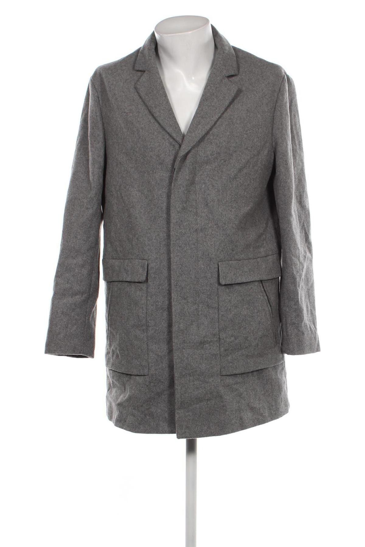 Ανδρικά παλτό Forever 21, Μέγεθος L, Χρώμα Γκρί, Τιμή 19,30 €