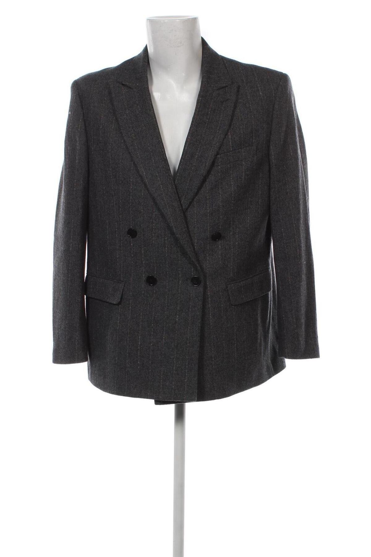 Мъжко палто H&M, Размер XL, Цвят Сив, Цена 32,64 лв.