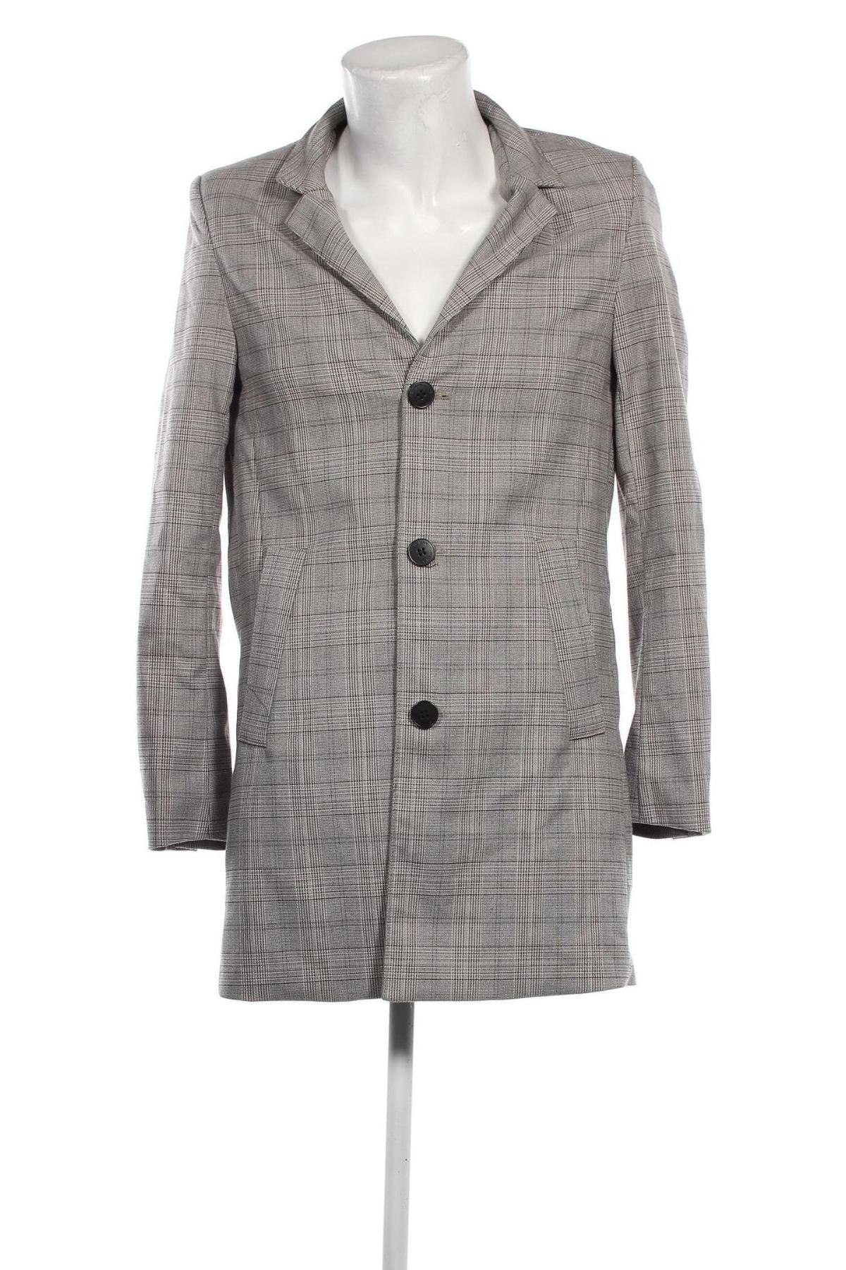 Ανδρικά παλτό H&M, Μέγεθος M, Χρώμα Γκρί, Τιμή 20,19 €