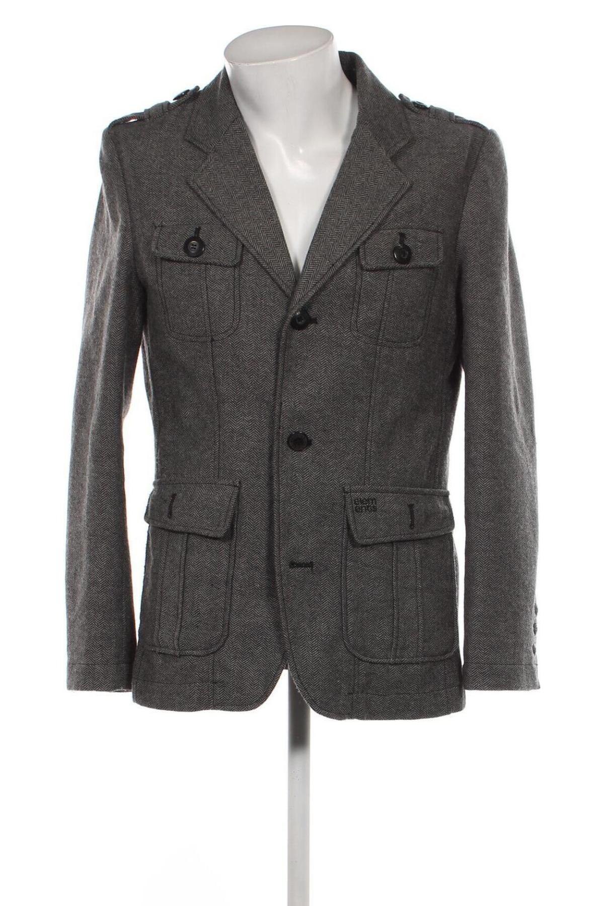 Pánsky kabát  Kenvelo, Veľkosť M, Farba Sivá, Cena  32,76 €