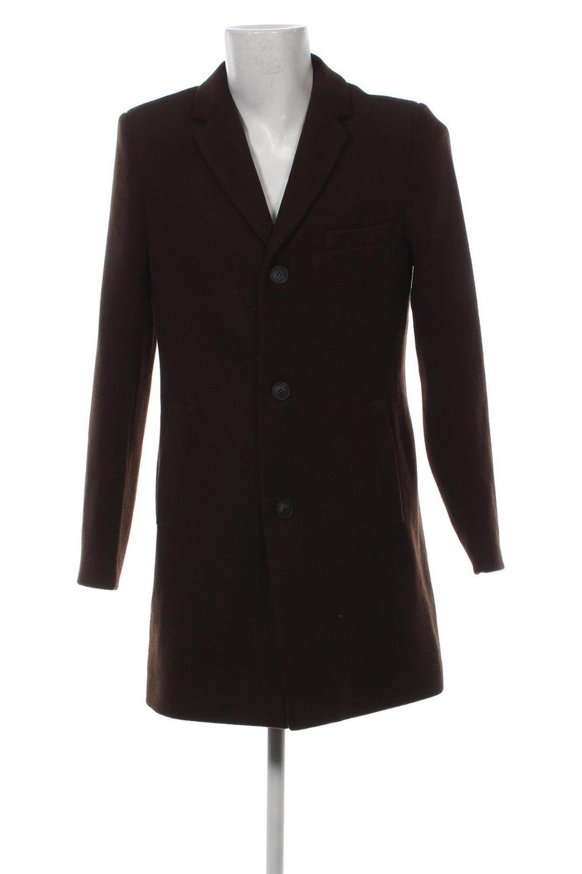Ανδρικά παλτό Only & Sons, Μέγεθος L, Χρώμα Καφέ, Τιμή 42,56 €