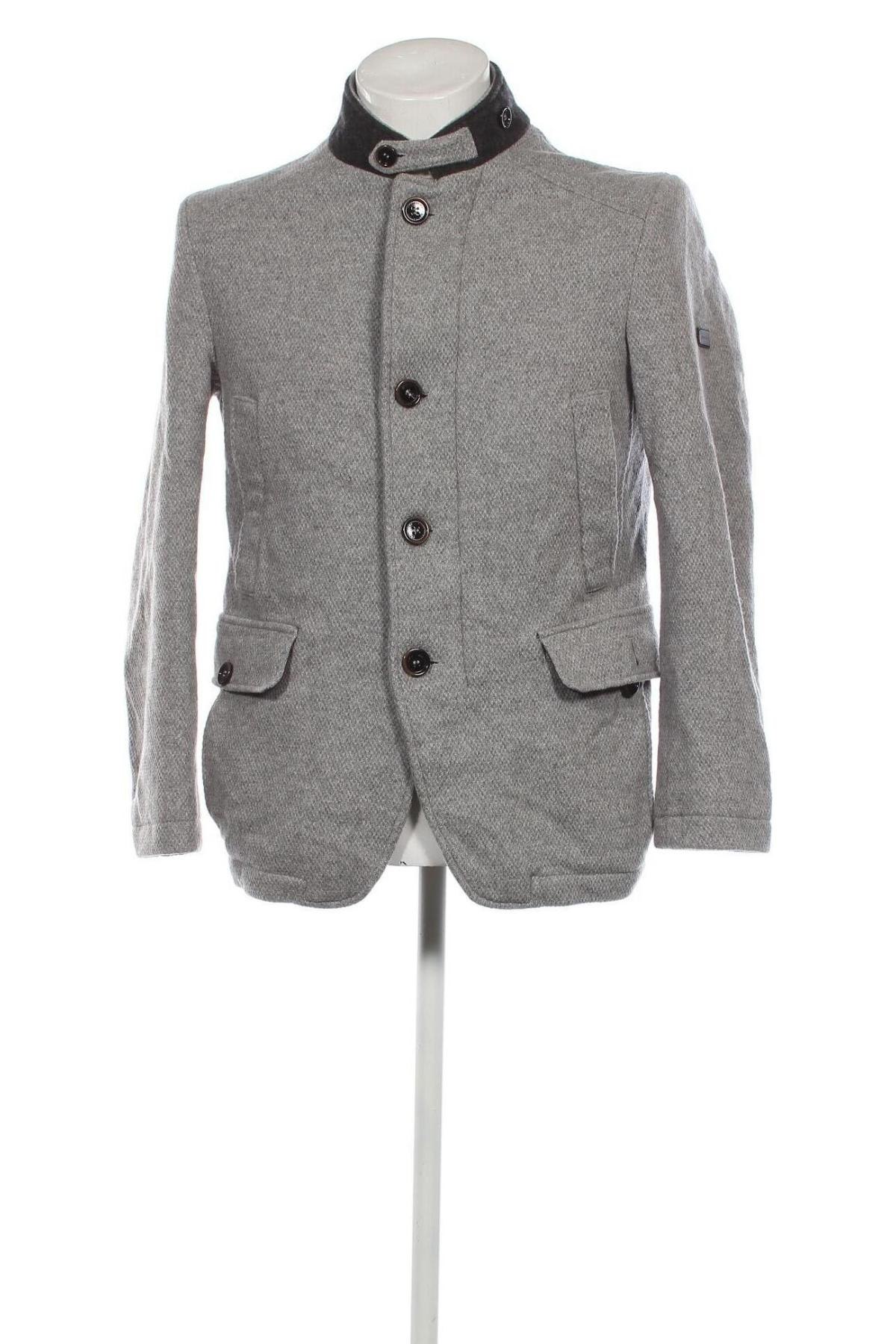 Мъжко палто Pierre Cardin, Размер M, Цвят Сив, Цена 135,52 лв.