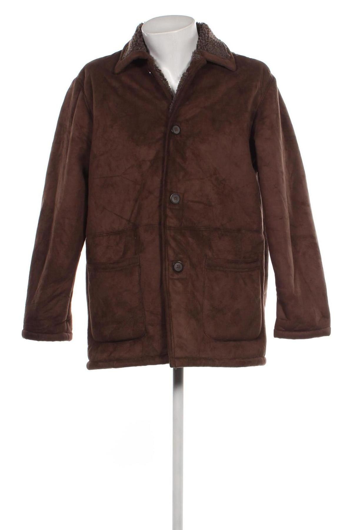 Мъжко палто Sasson, Размер M, Цвят Кафяв, Цена 31,62 лв.