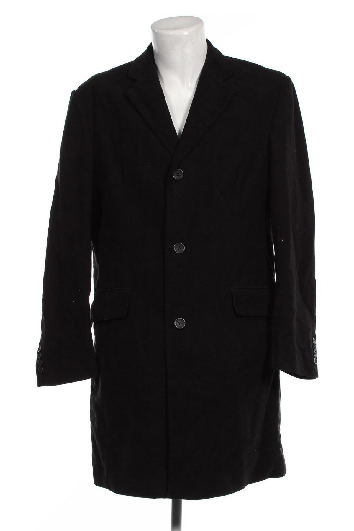 Ανδρικά παλτό Springfield, Μέγεθος XXL, Χρώμα Μαύρο, Τιμή 18,41 €