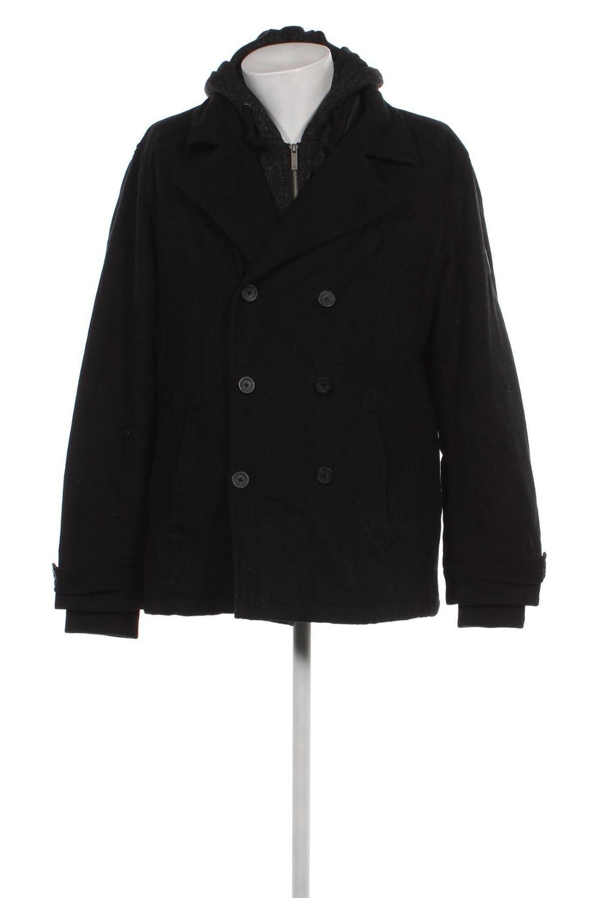 Ανδρικά παλτό Tom Tompson, Μέγεθος XXL, Χρώμα Μαύρο, Τιμή 27,14 €