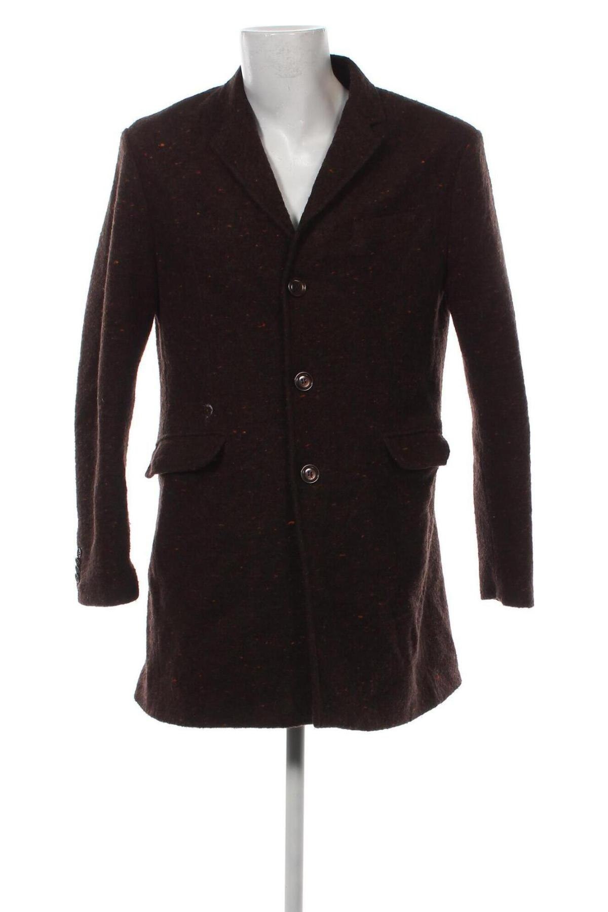Palton de bărbați Zara Man, Mărime XL, Culoare Maro, Preț 98,98 Lei