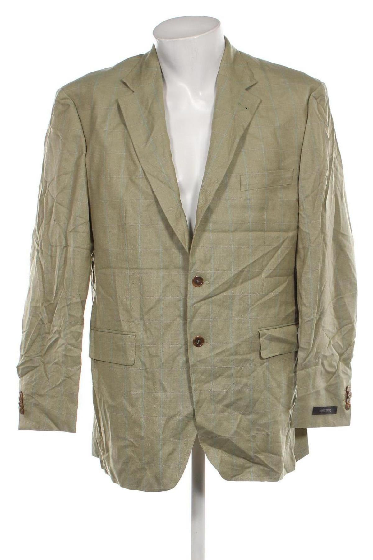 Мъжко сако Atelier Torino, Размер XL, Цвят Зелен, Цена 49,47 лв.