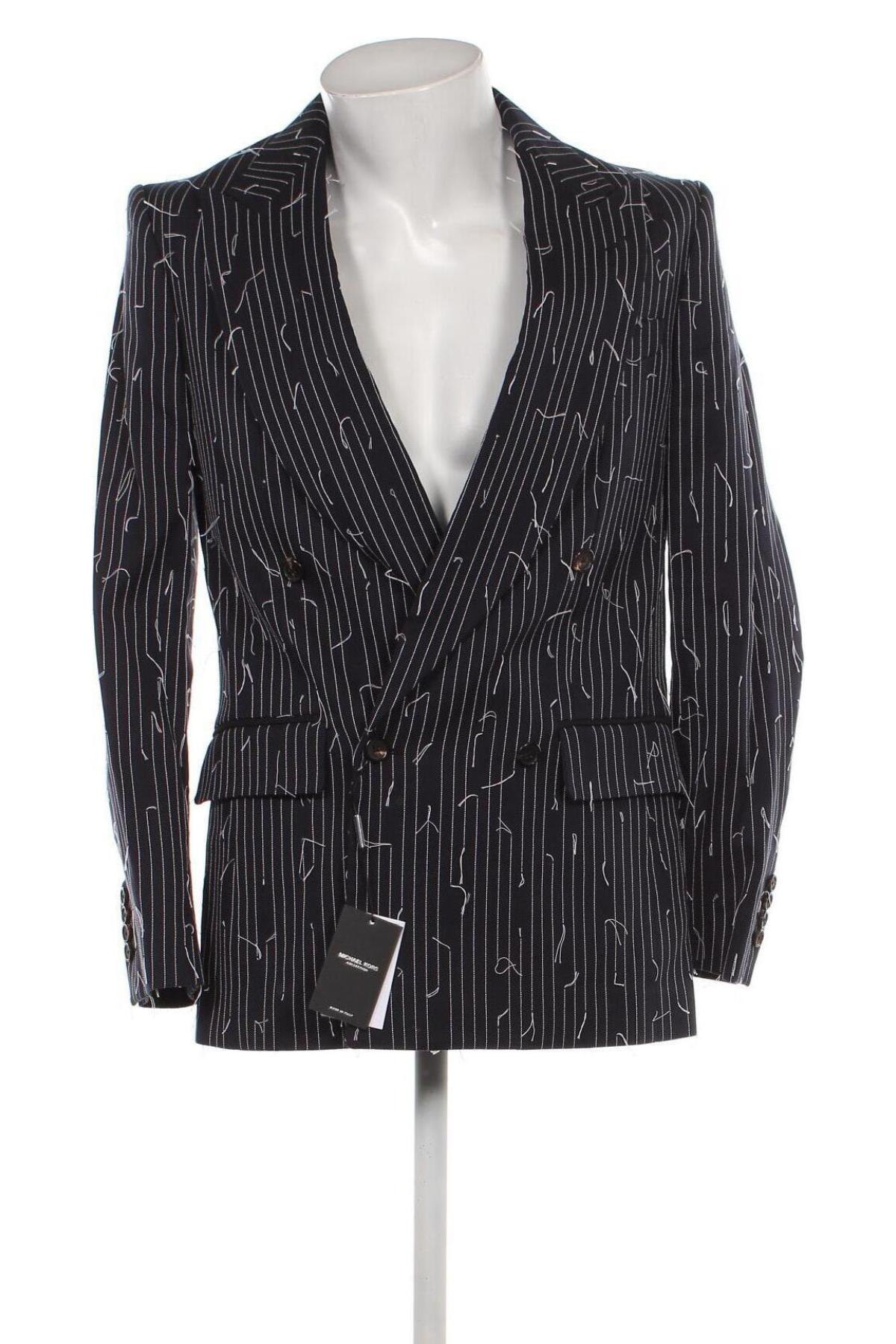 Ανδρικό σακάκι Michael Kors Collection, Μέγεθος S, Χρώμα Μπλέ, Τιμή 107,72 €