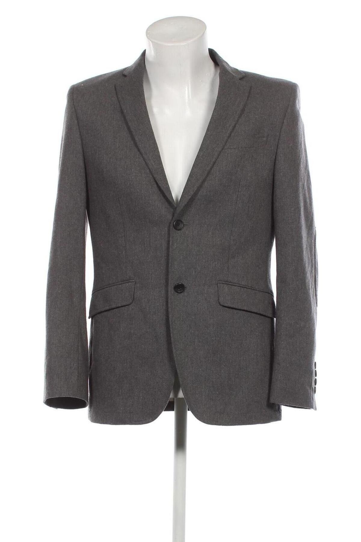 Ανδρικό σακάκι Selected Homme, Μέγεθος M, Χρώμα Γκρί, Τιμή 8,93 €