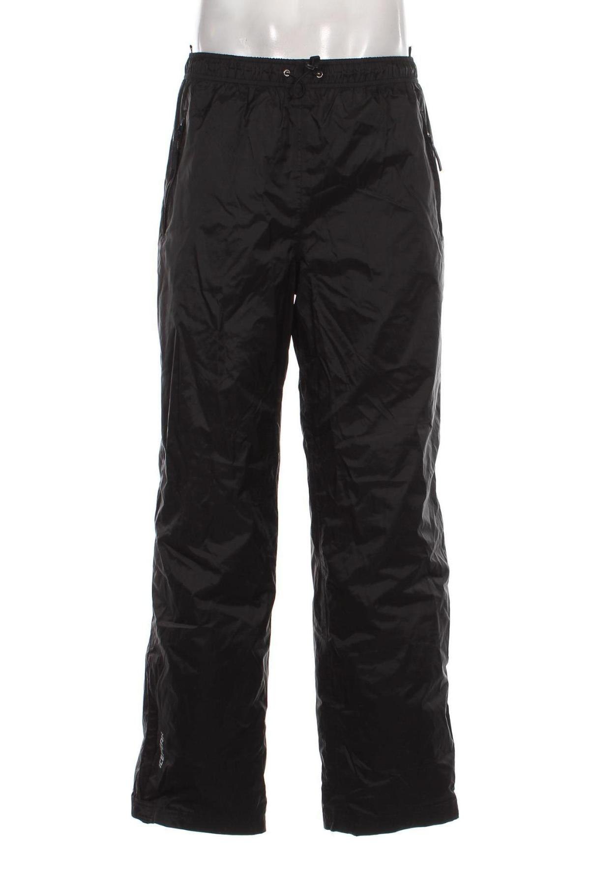 Ανδρικό αθλητικό παντελόνι Icepeak, Μέγεθος M, Χρώμα Μαύρο, Τιμή 11,91 €