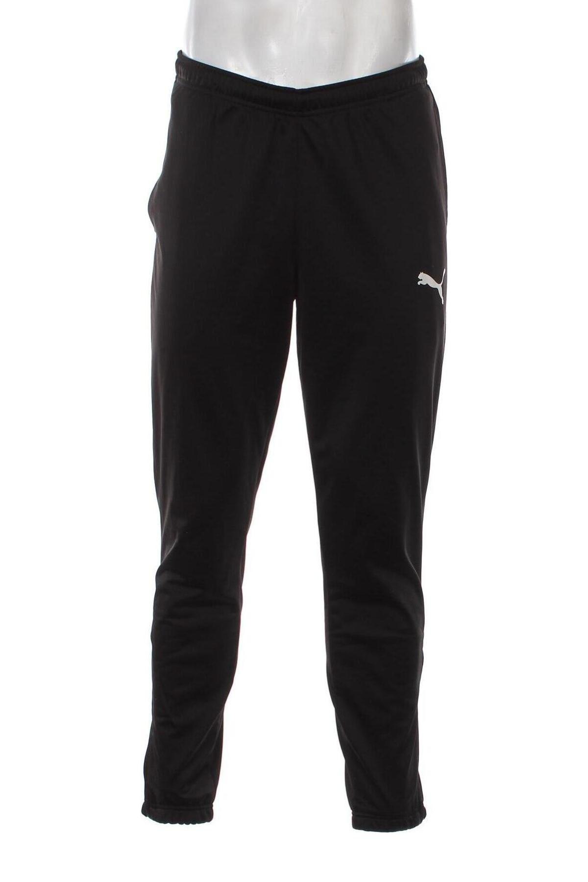 Pantaloni trening de bărbați PUMA, Mărime L, Culoare Negru, Preț 115,13 Lei