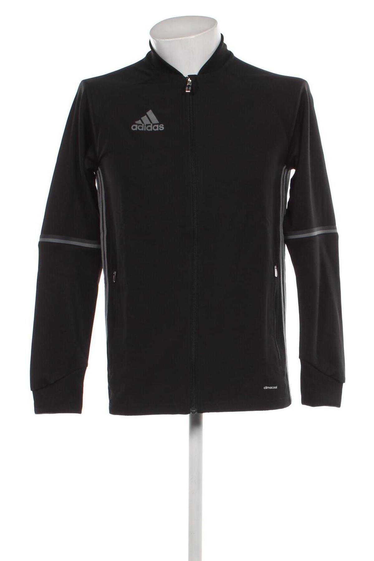 Мъжко спортно горнище Adidas, Размер S, Цвят Черен, Цена 61,10 лв.