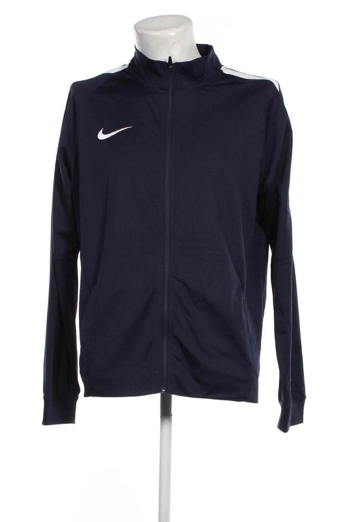 Ανδρική αθλητική ζακέτα Nike, Μέγεθος XL, Χρώμα Μπλέ, Τιμή 34,18 €