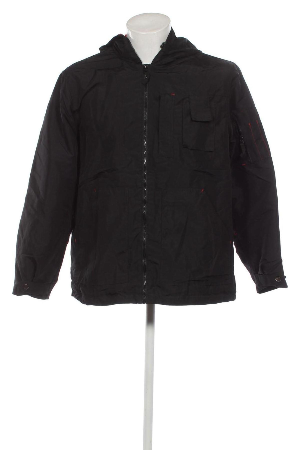 Ανδρικό μπουφάν, Μέγεθος L, Χρώμα Μαύρο, Τιμή 6,83 €