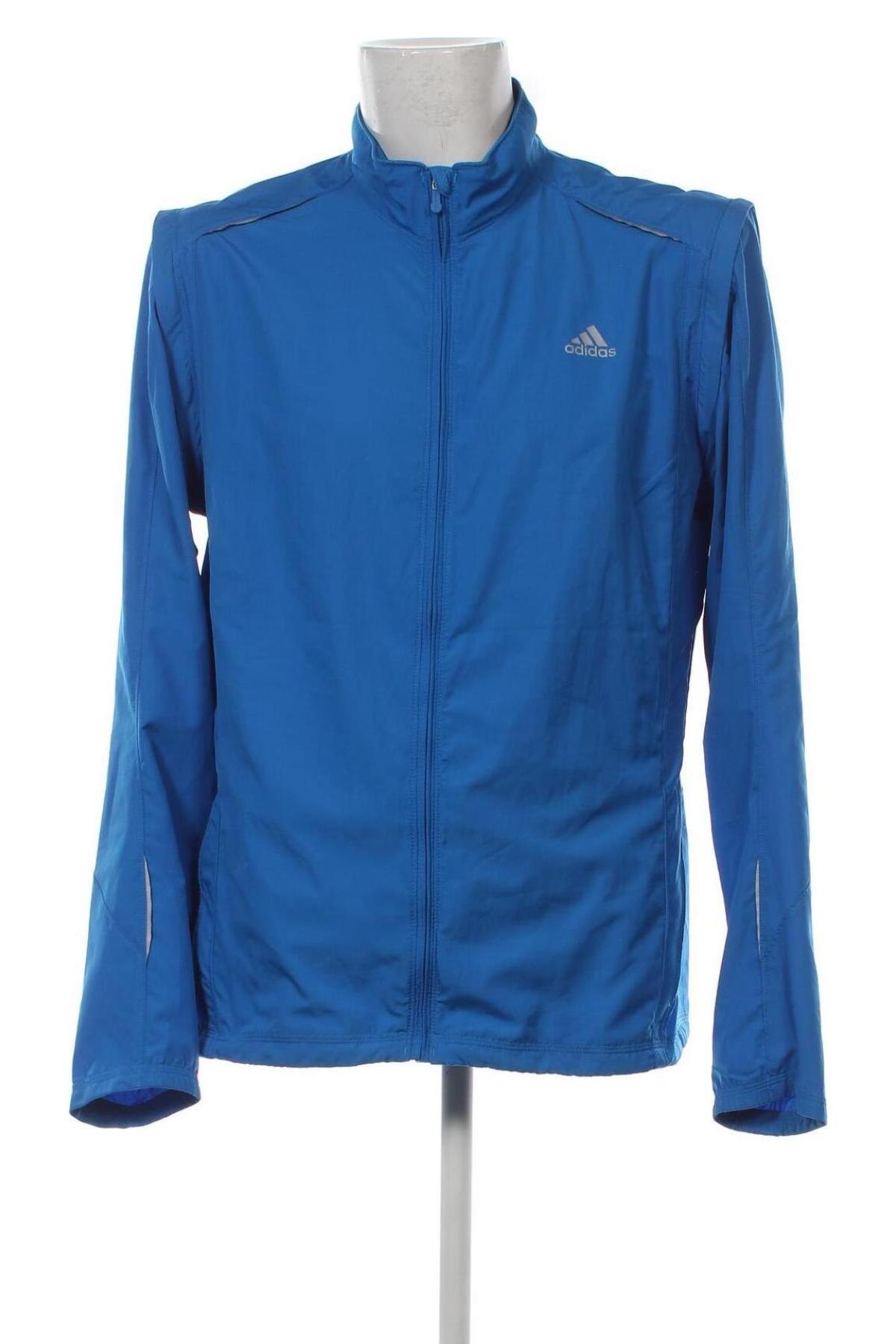 Ανδρικό μπουφάν Adidas, Μέγεθος XL, Χρώμα Μπλέ, Τιμή 36,49 €