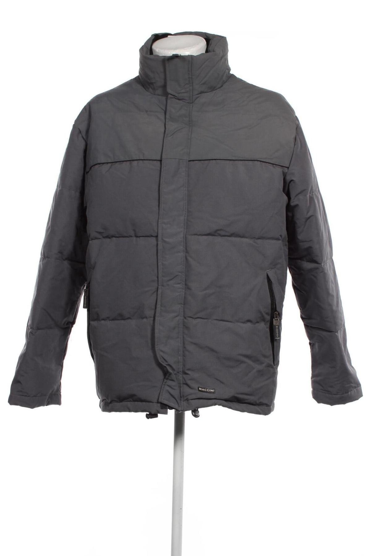 Herrenjacke Biaggini, Größe L, Farbe Grau, Preis 14,49 €