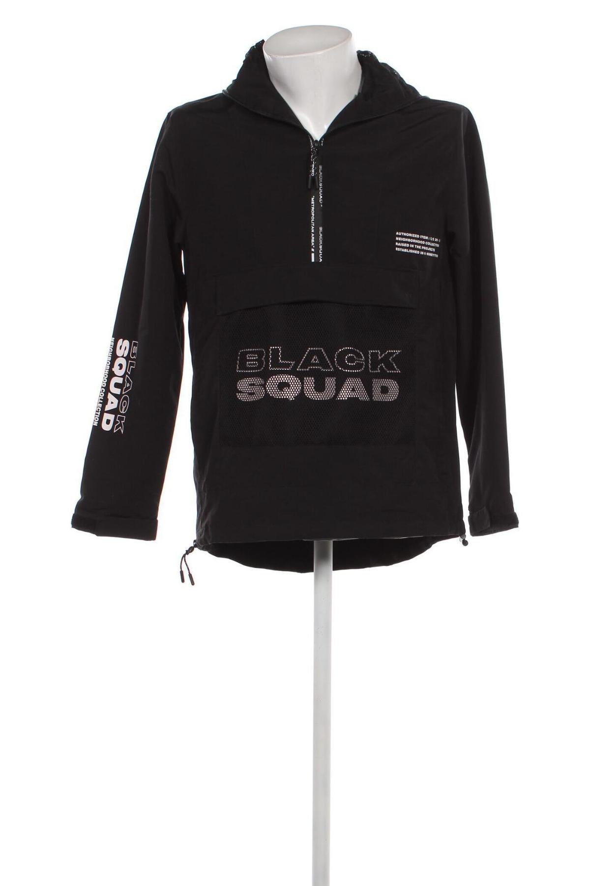 Ανδρικό μπουφάν Black Squad, Μέγεθος S, Χρώμα Μαύρο, Τιμή 11,88 €