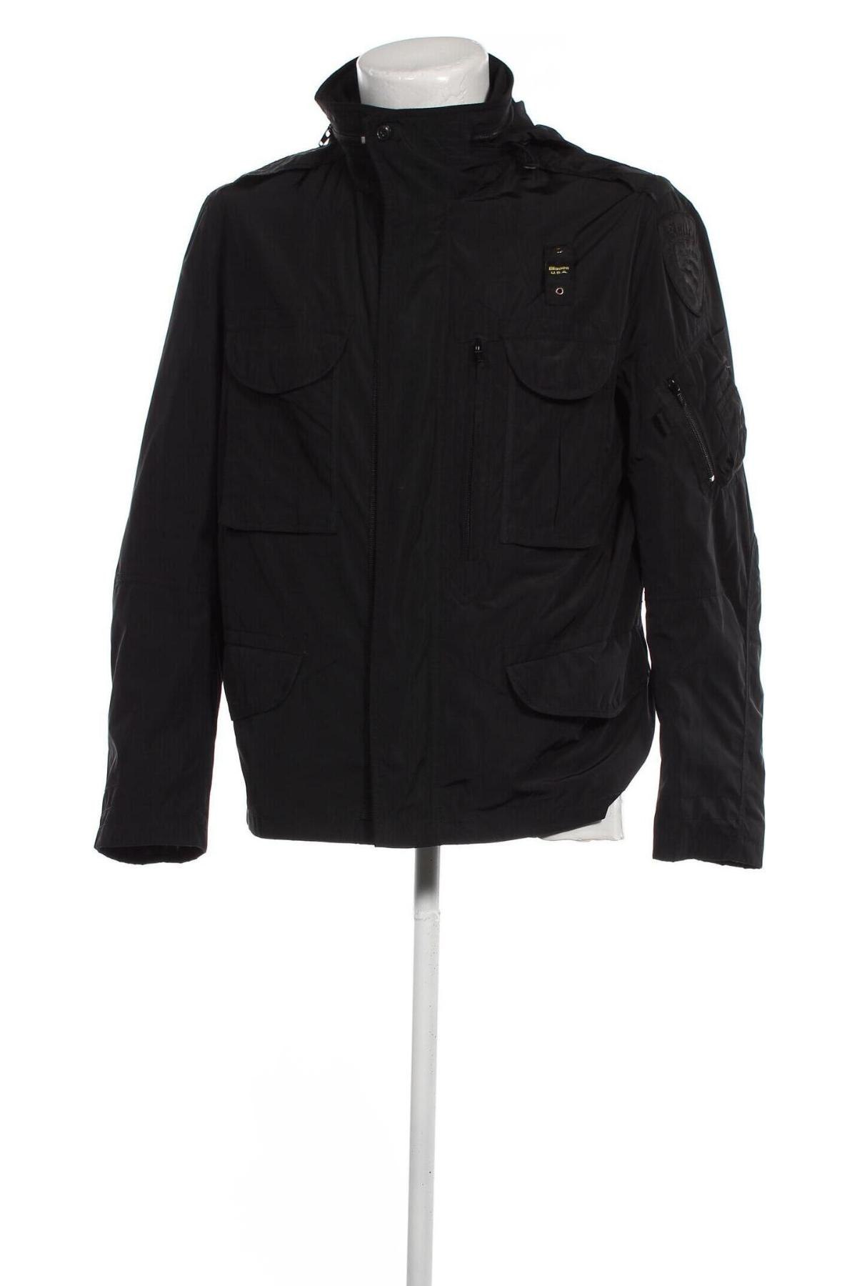 Ανδρικό μπουφάν Blauer, Μέγεθος L, Χρώμα Μαύρο, Τιμή 22,25 €