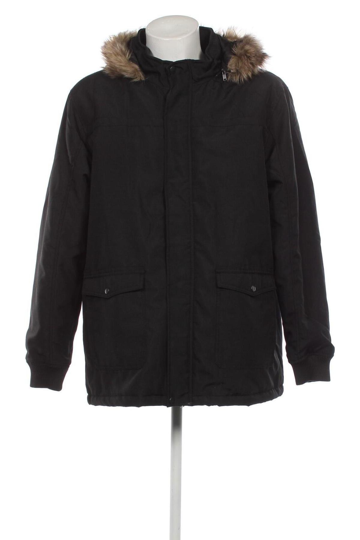 Ανδρικό μπουφάν Identic, Μέγεθος XL, Χρώμα Μαύρο, Τιμή 19,38 €