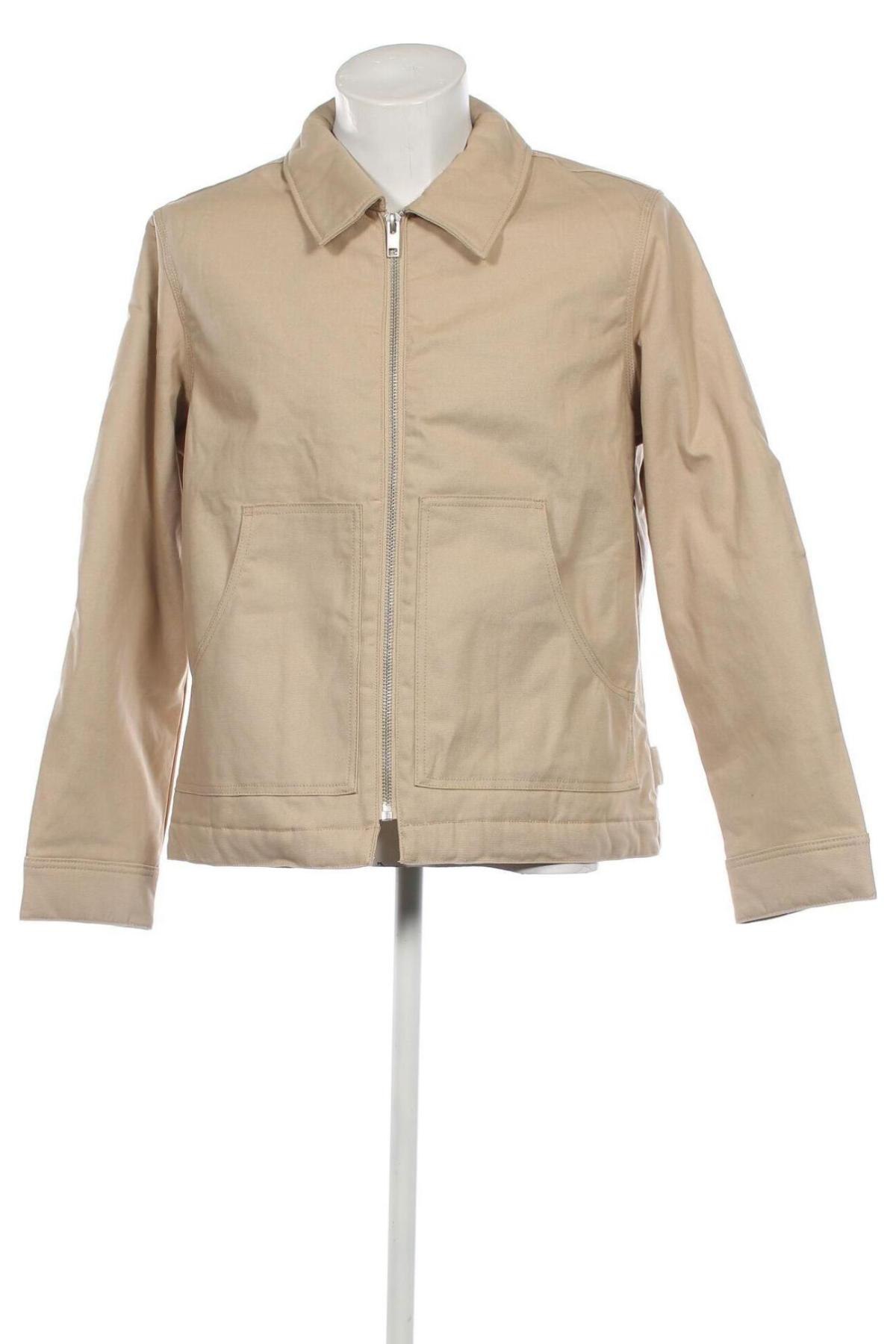 Herrenjacke Jack & Jones, Größe L, Farbe Beige, Preis € 11,41