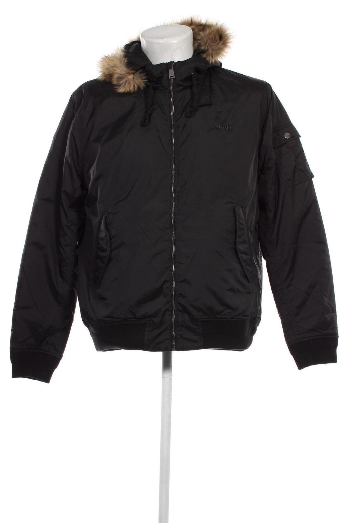 Pánska bunda  Schott, Veľkosť XL, Farba Čierna, Cena  159,08 €