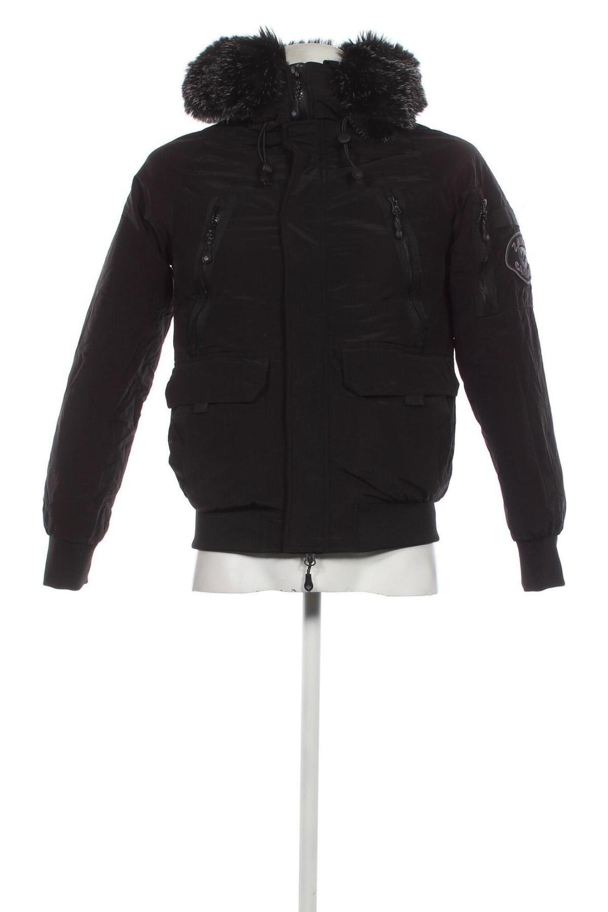 Ανδρικό μπουφάν Zavetti Canada, Μέγεθος S, Χρώμα Μαύρο, Τιμή 73,87 €