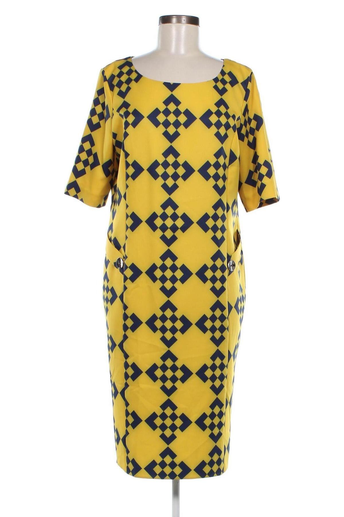 Φόρεμα, Μέγεθος XL, Χρώμα Κίτρινο, Τιμή 22,54 €