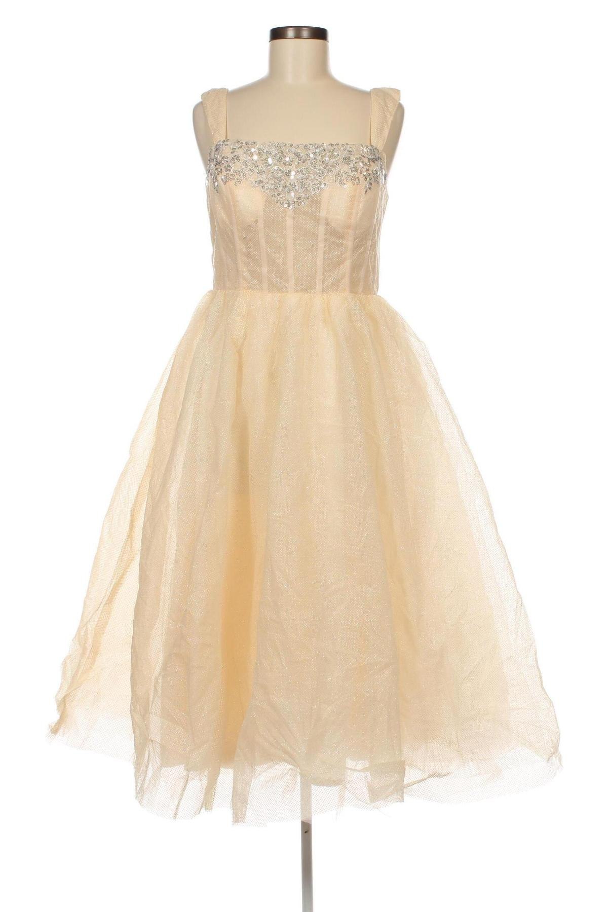 Φόρεμα, Μέγεθος M, Χρώμα  Μπέζ, Τιμή 11,84 €