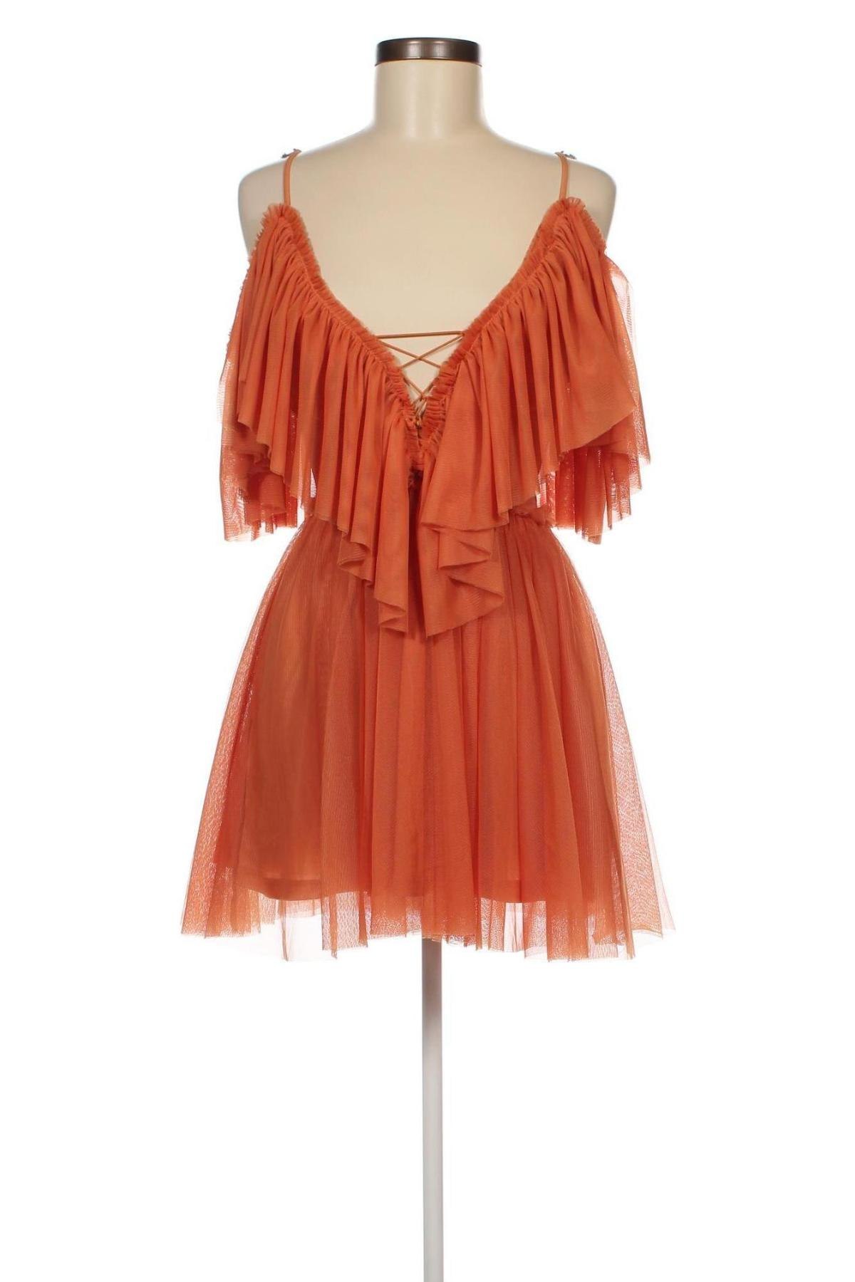 Kleid, Größe M, Farbe Orange, Preis 29,68 €