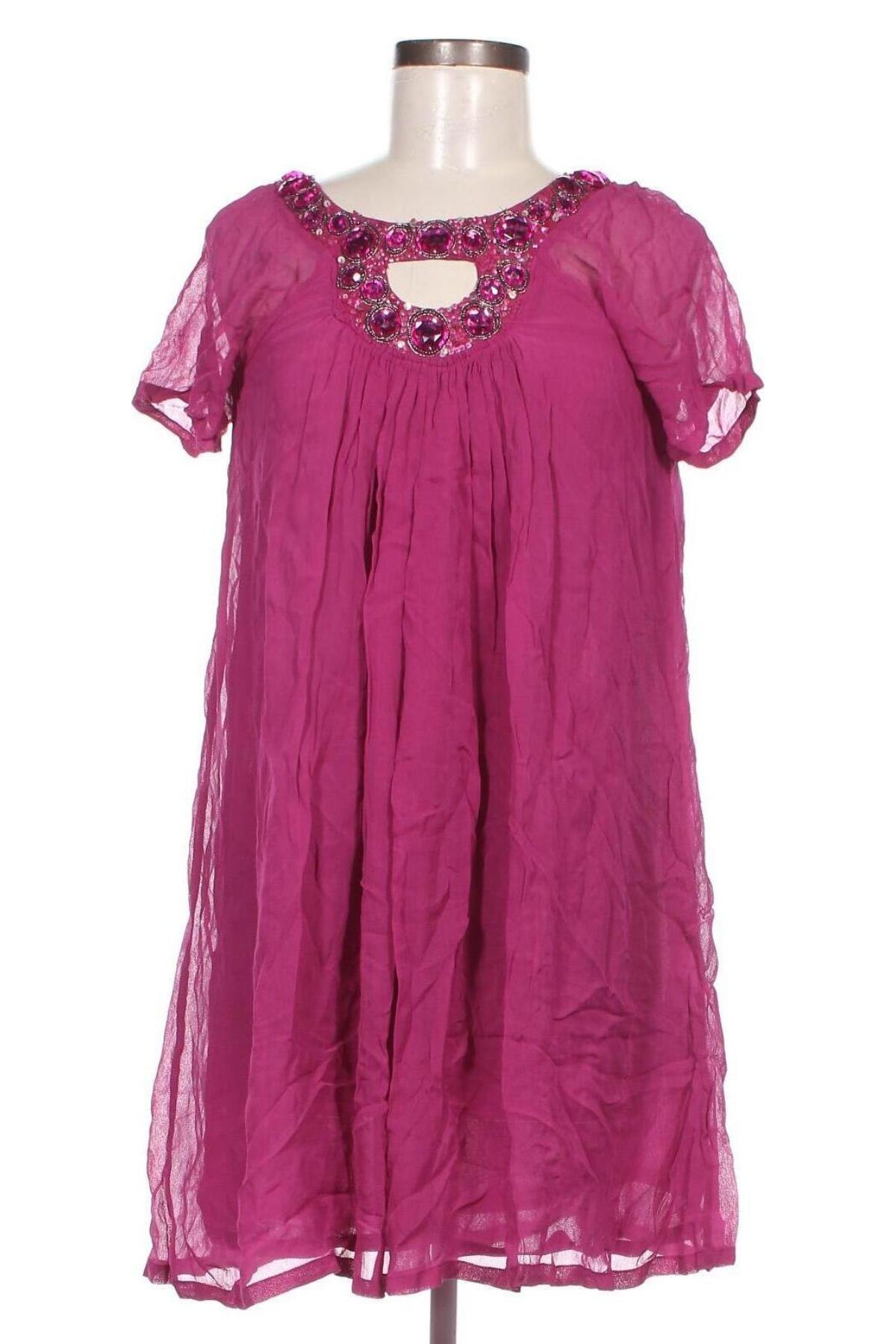 Kleid Antik Batik, Größe M, Farbe Lila, Preis 86,51 €
