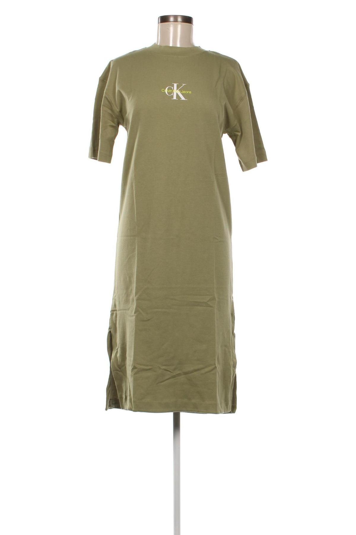 Φόρεμα Calvin Klein Jeans, Μέγεθος XS, Χρώμα Πράσινο, Τιμή 82,99 €