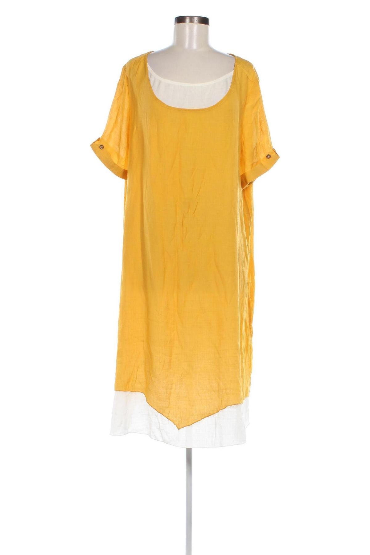 Φόρεμα Collection L, Μέγεθος XXL, Χρώμα Κίτρινο, Τιμή 17,94 €