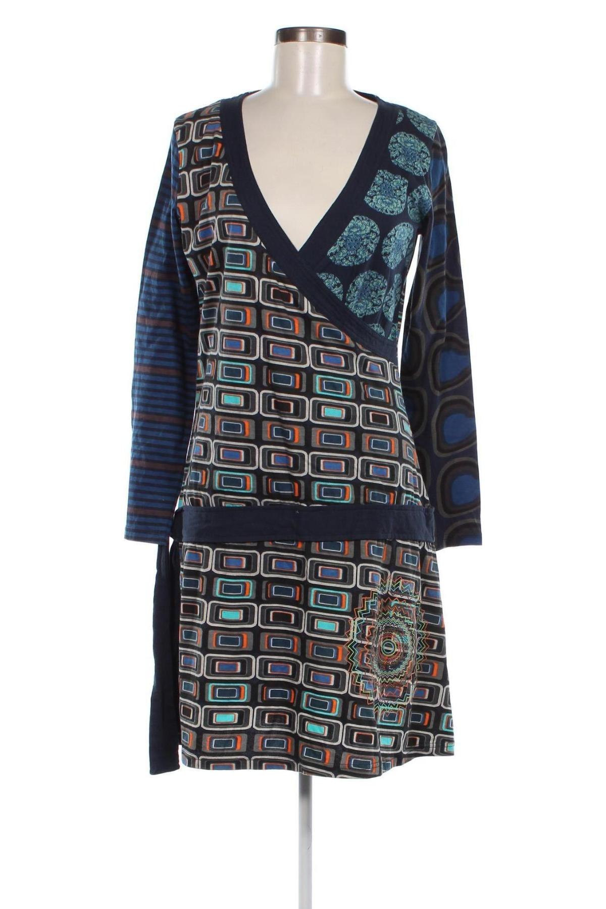 Šaty  Desigual, Velikost XL, Barva Vícebarevné, Cena  1 712,00 Kč