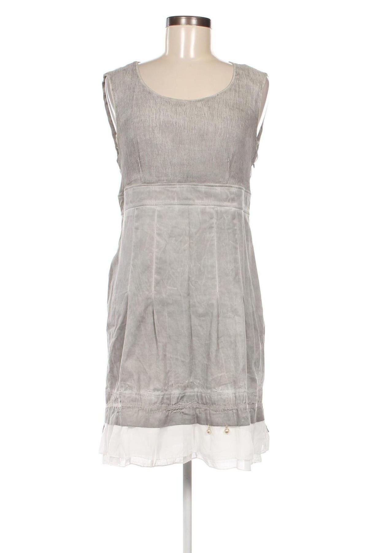 Kleid Elisa Cavaletti, Größe M, Farbe Grau, Preis 6,29 €
