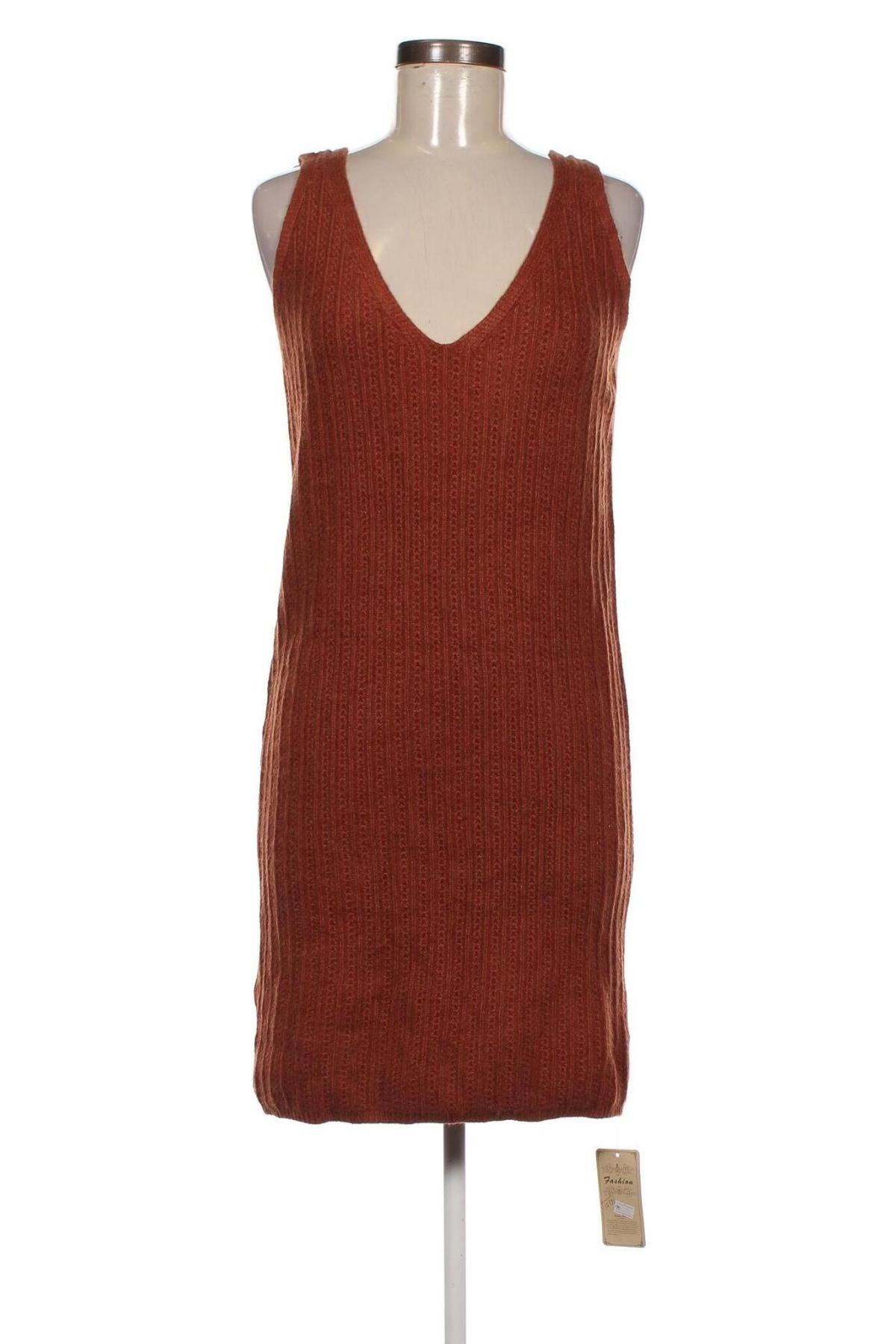 Kleid Fashion, Größe L, Farbe Braun, Preis 10,65 €