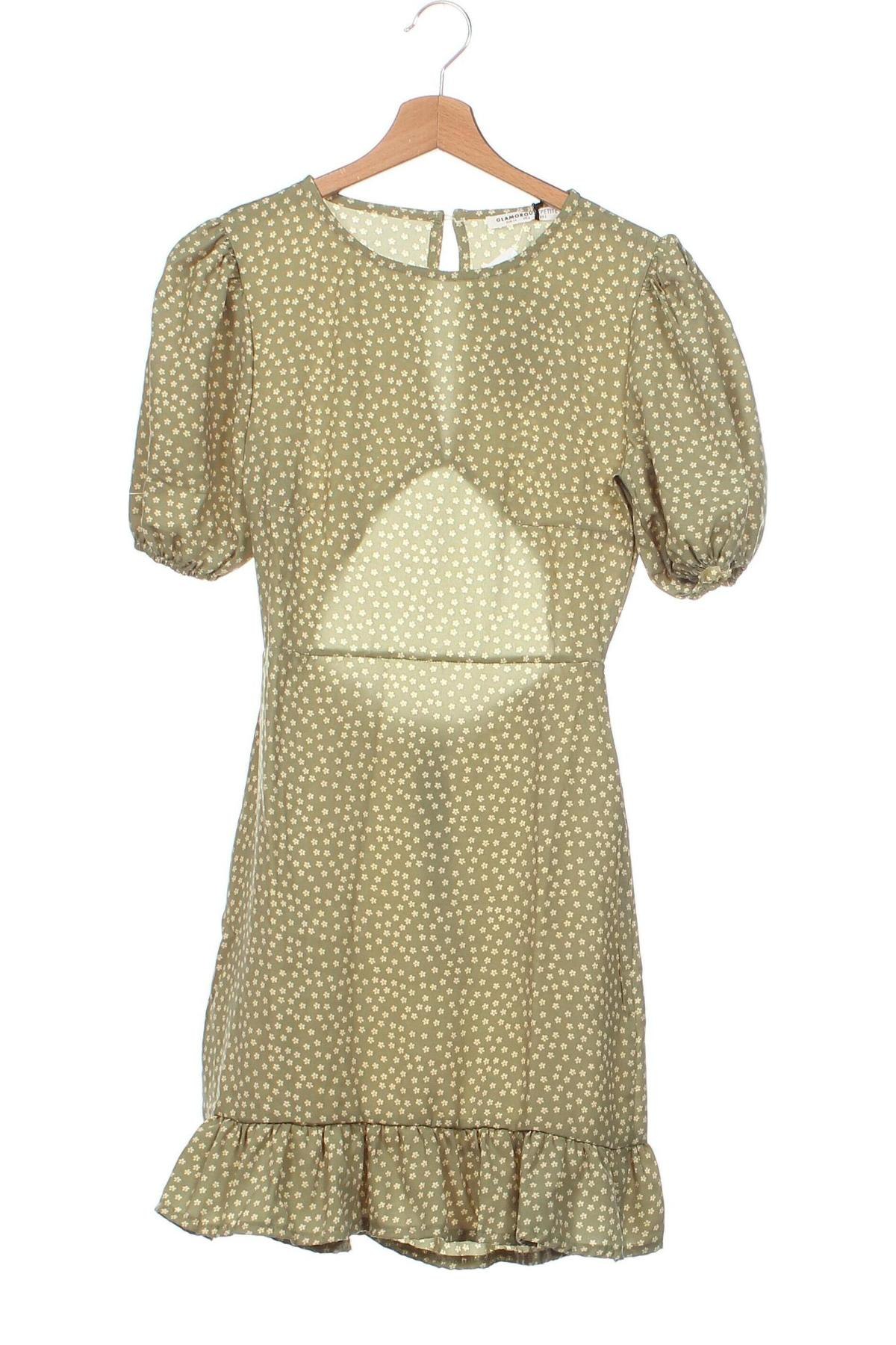 Kleid Glamorous, Größe XS, Farbe Grün, Preis 16,70 €
