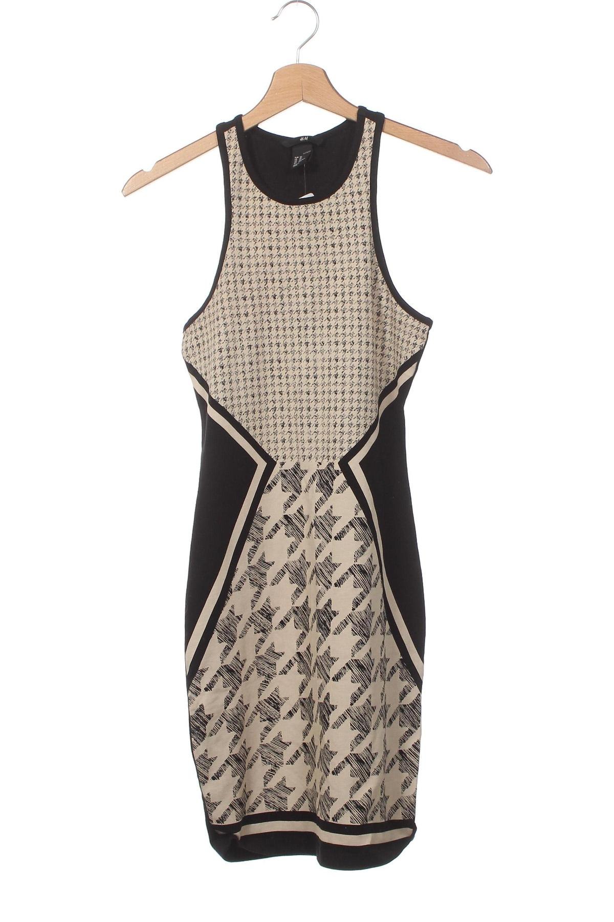 Kleid H&M, Größe XS, Farbe Mehrfarbig, Preis 8,01 €