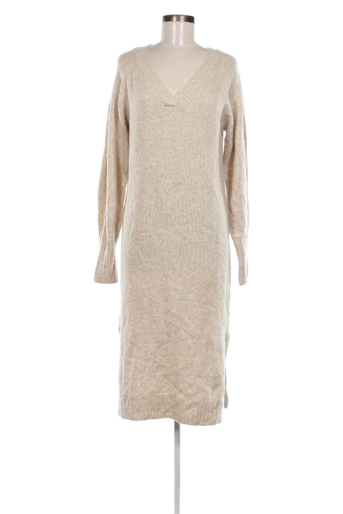 Kleid H&M L.O.G.G., Größe XS, Farbe Beige, Preis 6,26 €