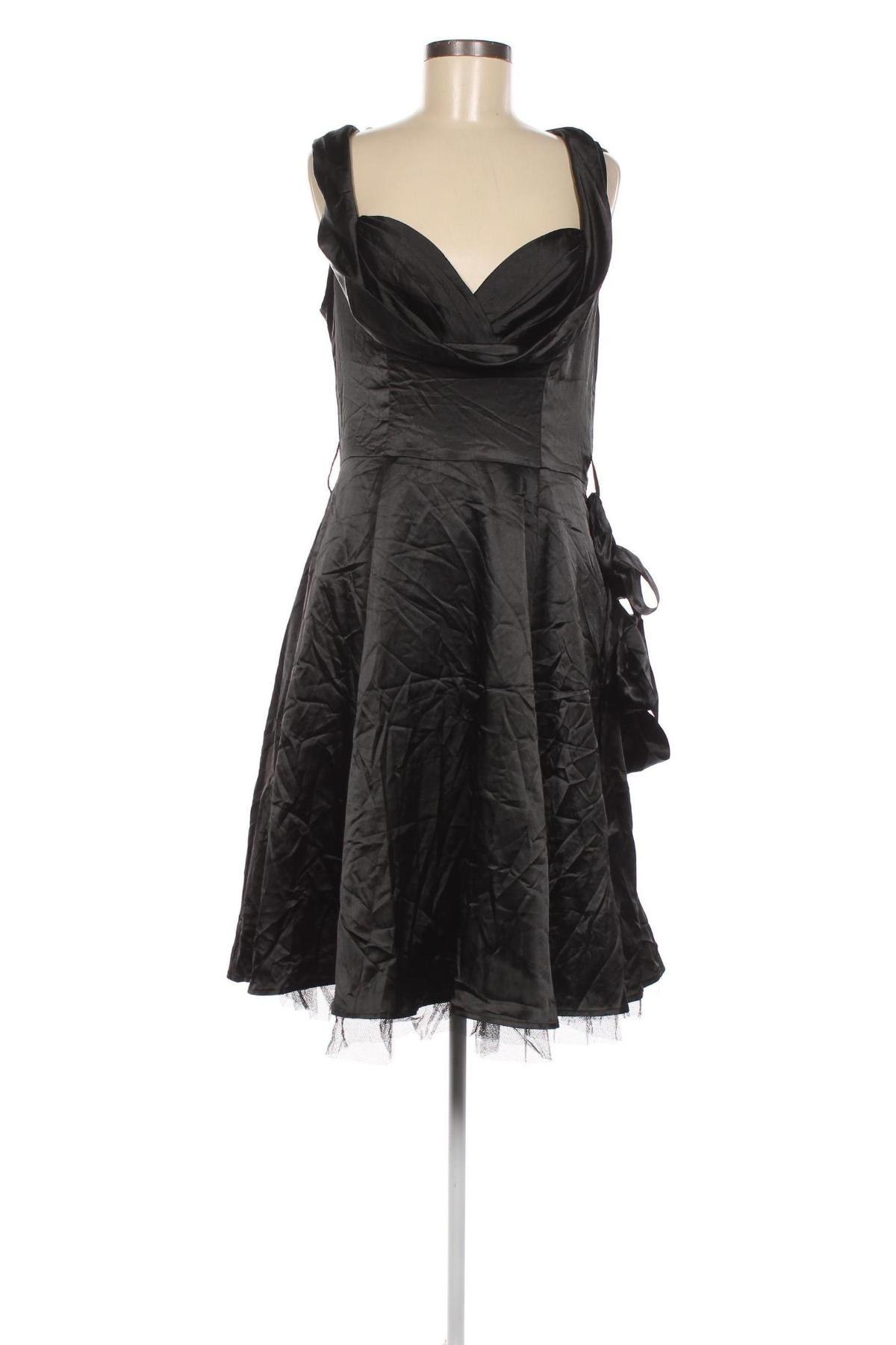 Φόρεμα Hearts & Roses, Μέγεθος XL, Χρώμα Μαύρο, Τιμή 35,88 €