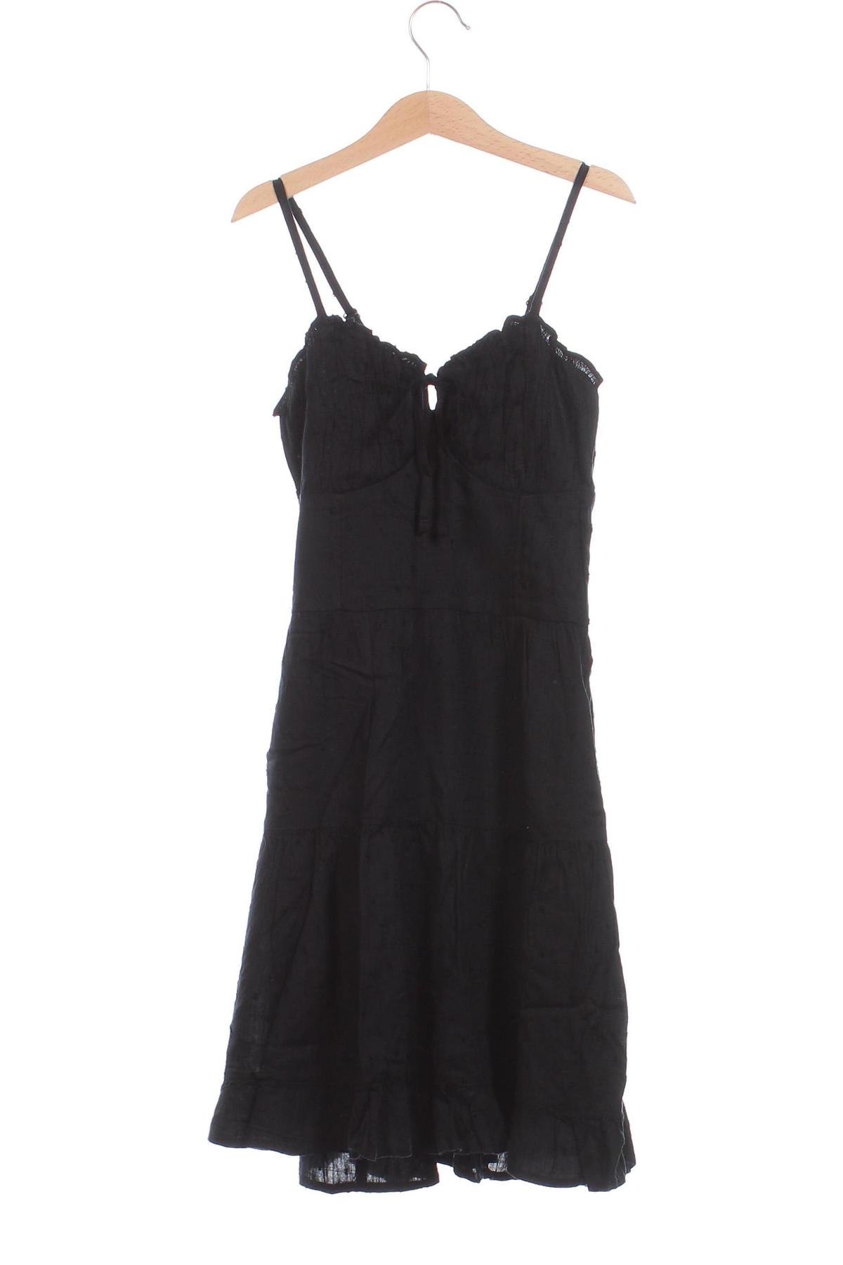 Šaty  Hollister, Veľkosť XXS, Farba Čierna, Cena  5,57 €