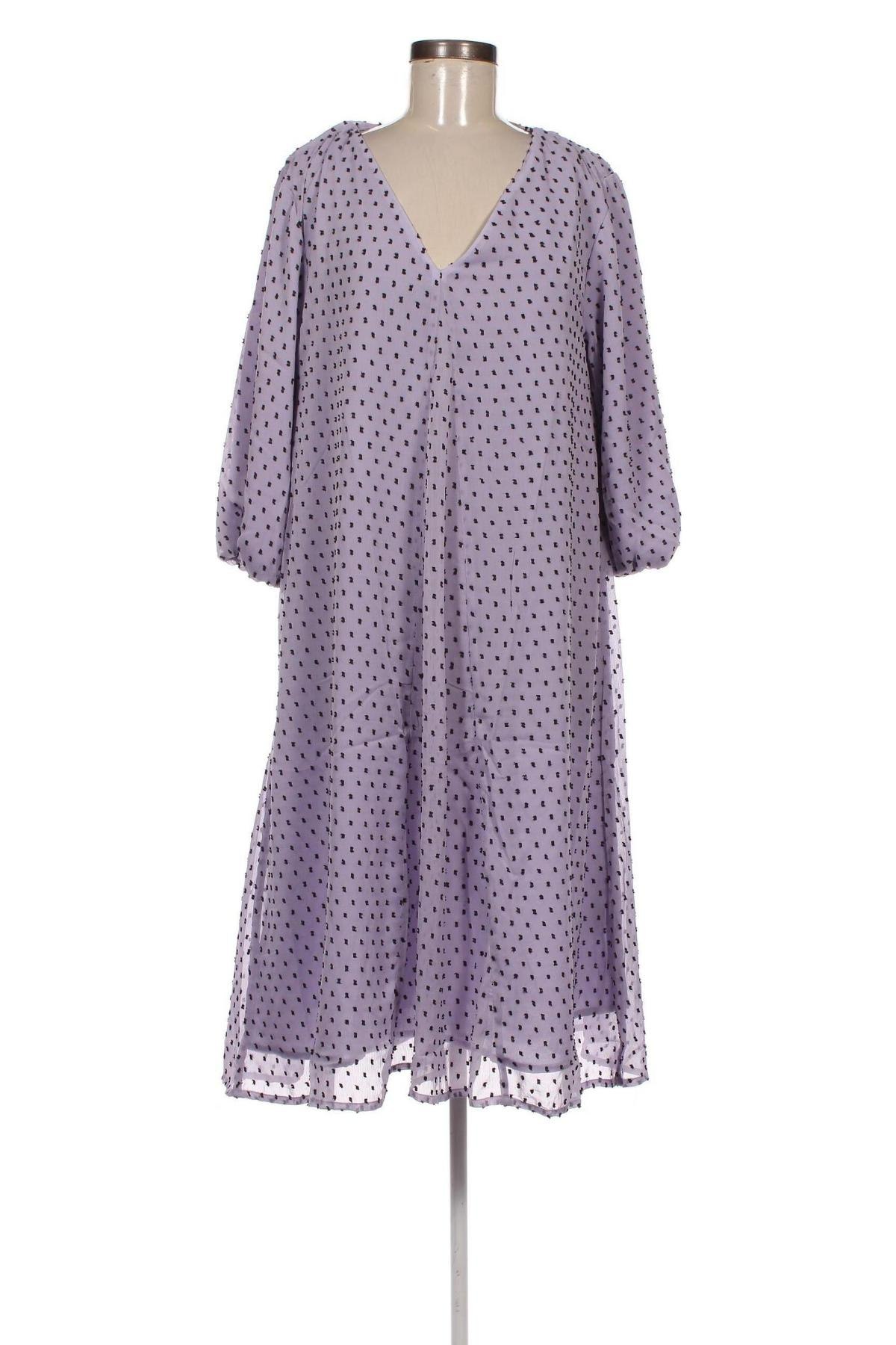 Φόρεμα Ichi, Μέγεθος L, Χρώμα Βιολετί, Τιμή 28,39 €