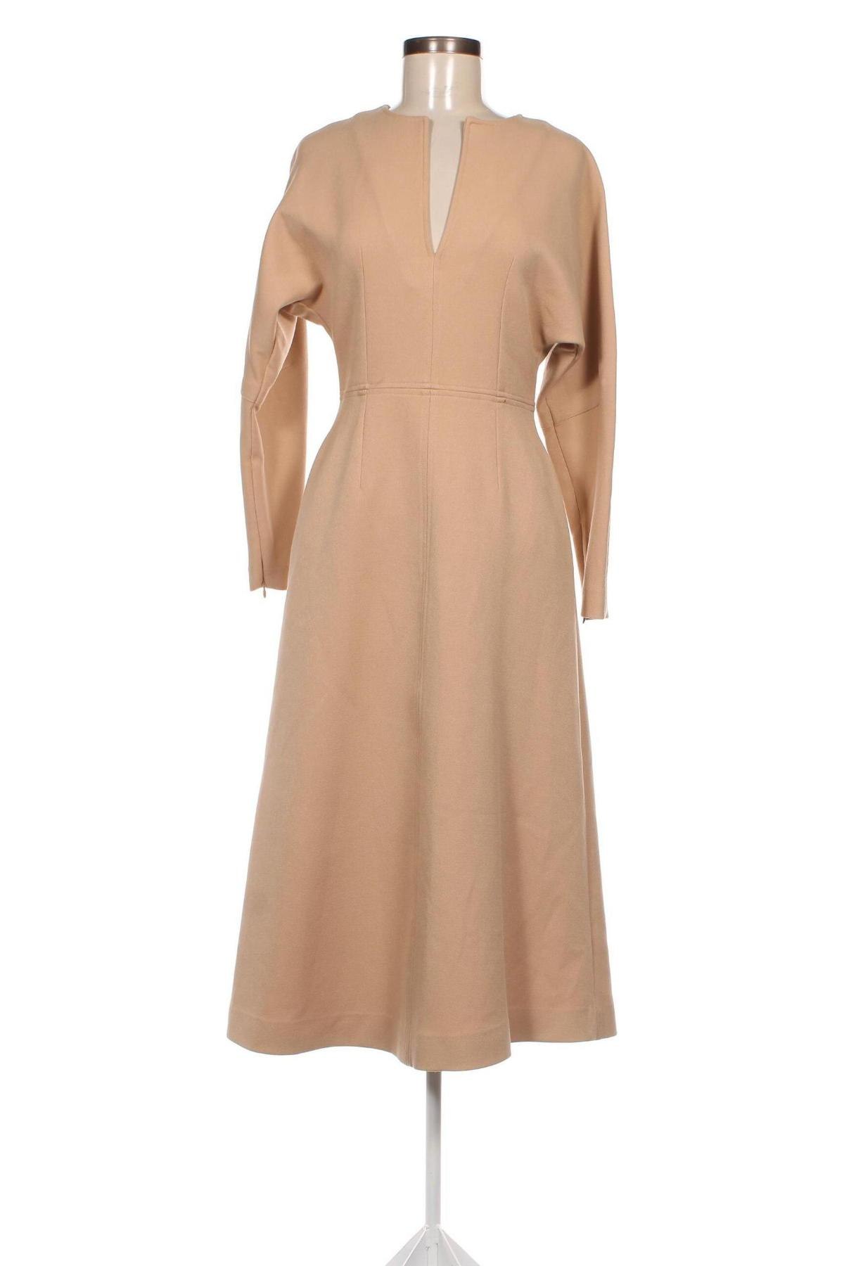 Kleid Karen Millen, Größe XS, Farbe Beige, Preis 147,94 €
