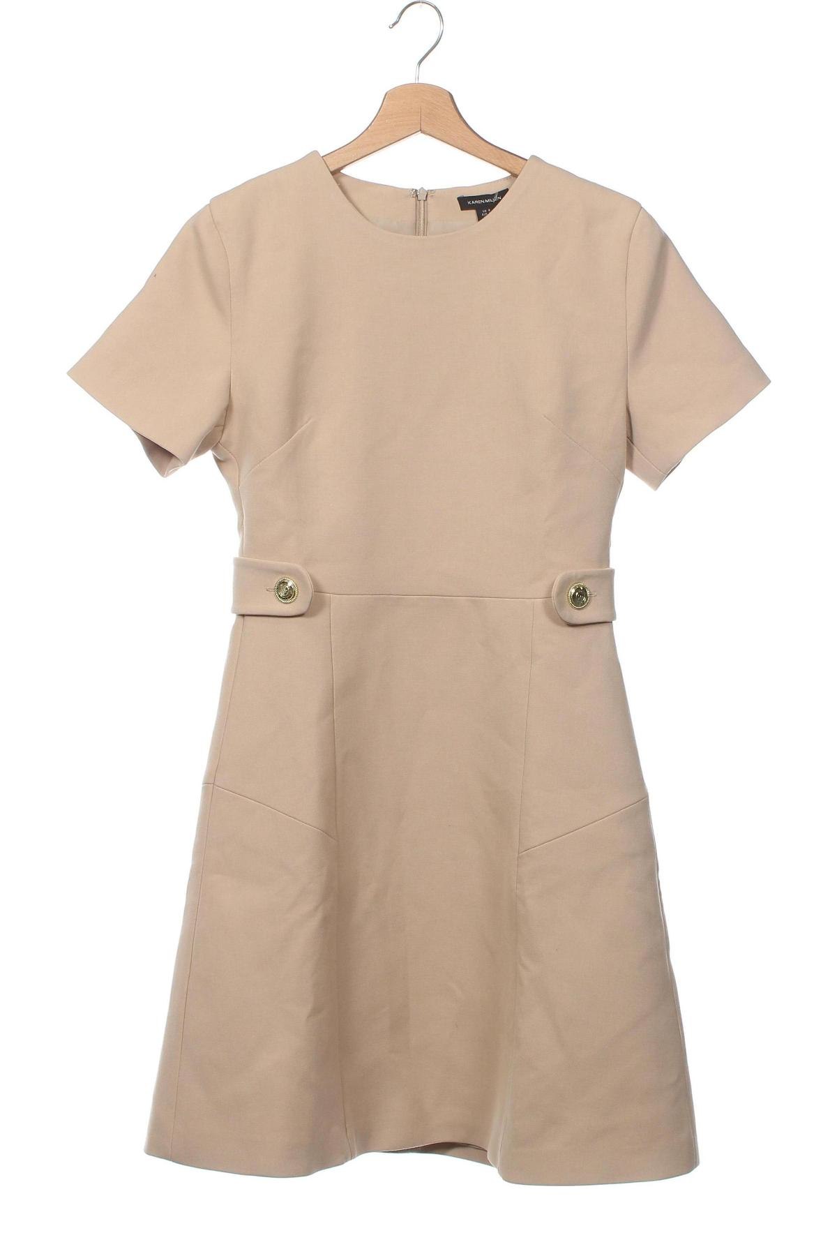 Φόρεμα Karen Millen, Μέγεθος S, Χρώμα  Μπέζ, Τιμή 197,42 €