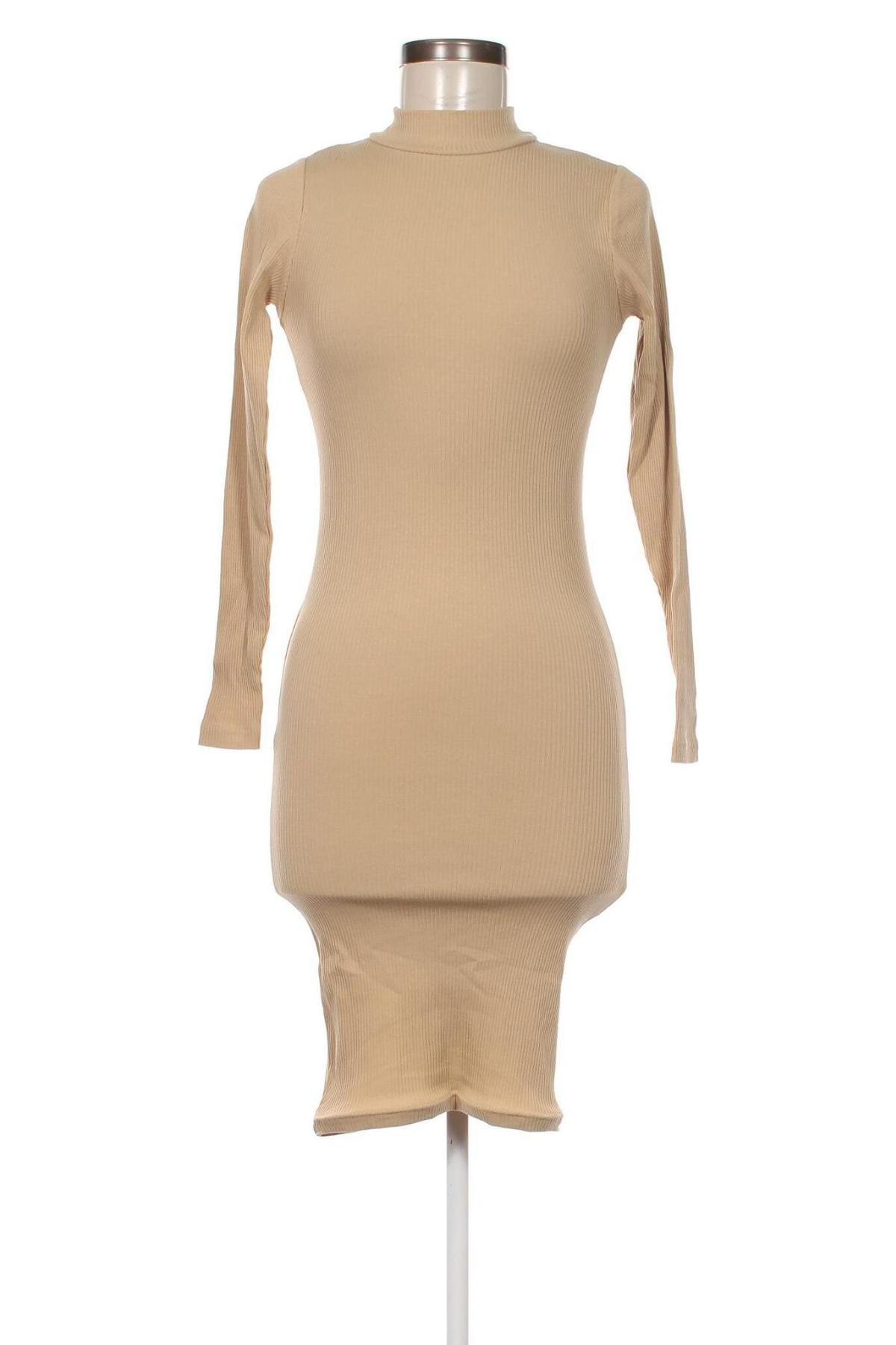 Kleid Knowledge Cotton Apparel, Größe XS, Farbe Beige, Preis 43,30 €