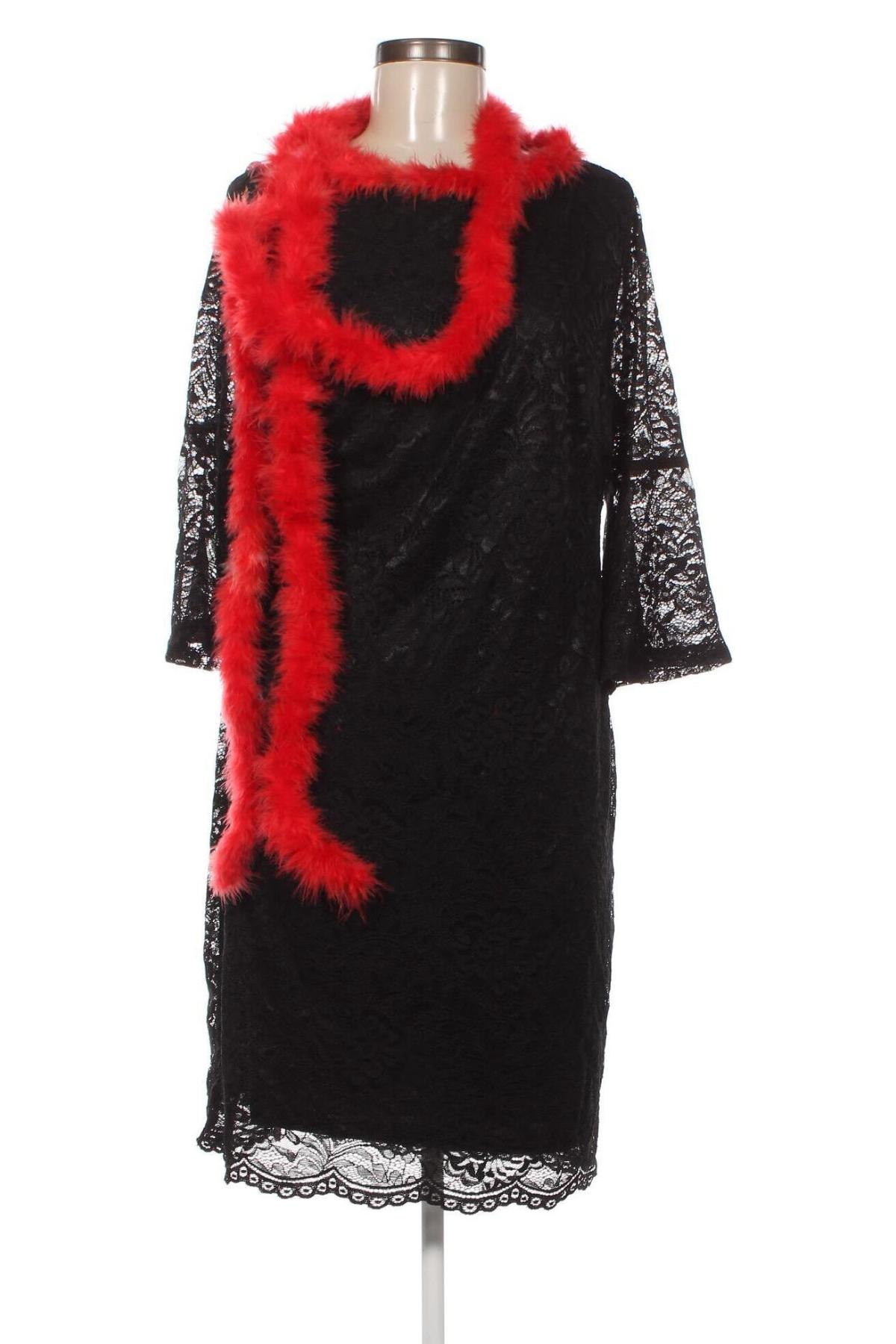 Kleid Laura Torelli, Größe L, Farbe Schwarz, Preis 13,72 €