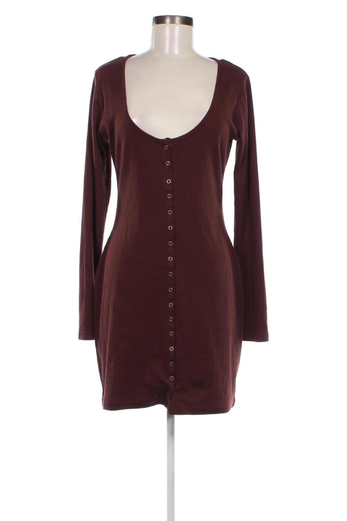Kleid Missguided, Größe L, Farbe Braun, Preis € 7,42