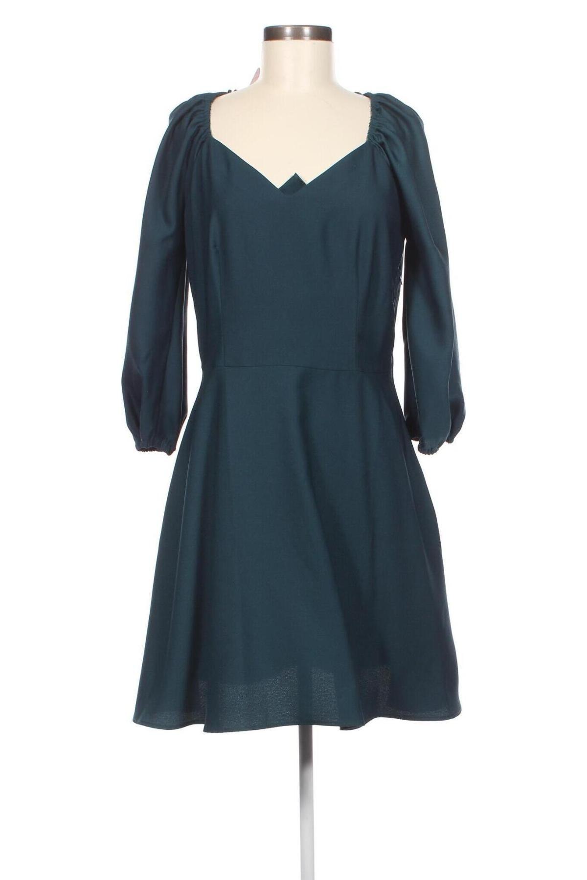 Kleid Naf Naf, Größe M, Farbe Grün, Preis 38,97 €